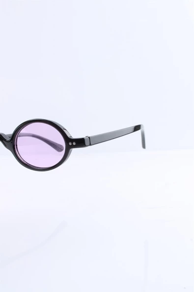 UNISEX SİYAH MOR CAM UV400 GÜNEŞ GÖZLÜĞÜ SILVIO MONETTI - 3SM5928R009 - Resim 2