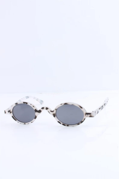 UNISEX BEYAZ LEOPAR UV400 GÜNEŞ GÖZLÜĞÜ SILVIO MONETTI - 3SM5928R006
