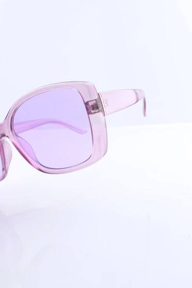By Marine Uv400 Mor Kadın Güneş Gözlüğü - 5
