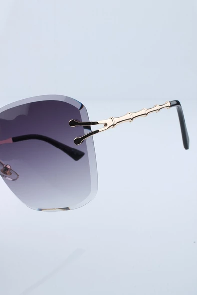 Max Polo Siyah UV400 Kadın Güneş Gözlüğü MRT22MP1622 - Resim 3