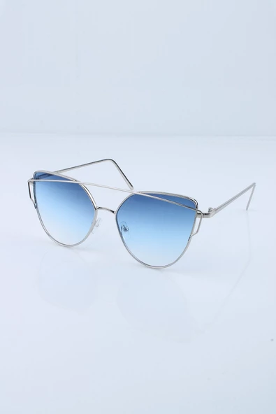 Silvio Monetti Mavi UV400 Kadın Güneş Gözlüğü MRT22SM26153 - Resim 2