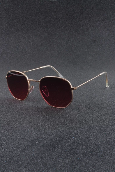 UNISEX BORDO ROSE UV400 GÜNEŞ GÖZLÜĞÜ SILVIO MONETTI - 3SM3548R007 - Resim 8