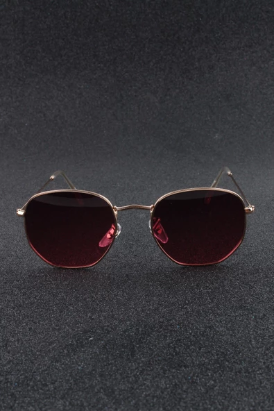 UNISEX BORDO ROSE UV400 GÜNEŞ GÖZLÜĞÜ SILVIO MONETTI - 3SM3548R007 - Resim 7