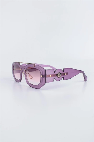 Max Polo Kadın Mor UV 400 Korumalı Kadın Güneş Gözlüğü 23MPGLH012R5 - Resim 2