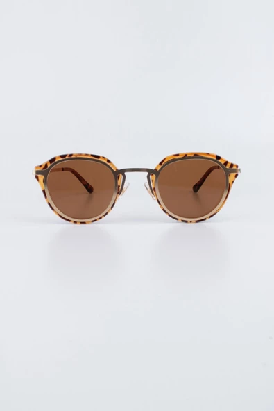 La Viva Unısex Kahverengi UV 400 Korumalı Unısex Güneş Gözlüğü 23LV5004R07 ürün görseli 1