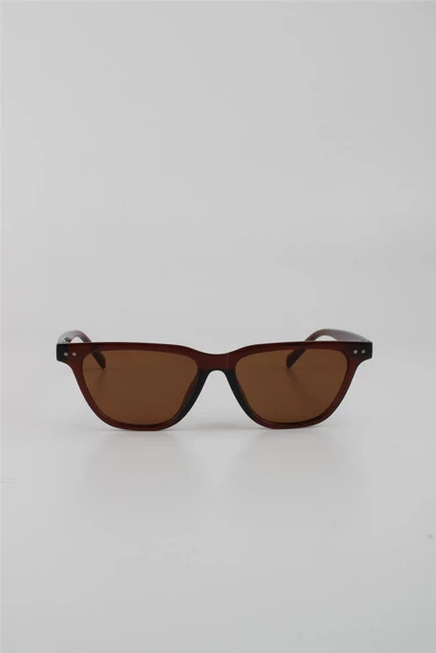 By Marine Kahverengi UV400 Filtre Kadın Güneş Gözlüğü G24FT1061R03 - Resim 2