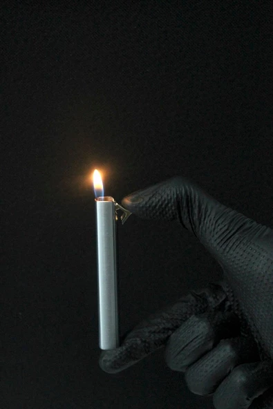 Silvio Monetti Gümüş Gazlı Çakmak Smc027Mr004 - Resim 2