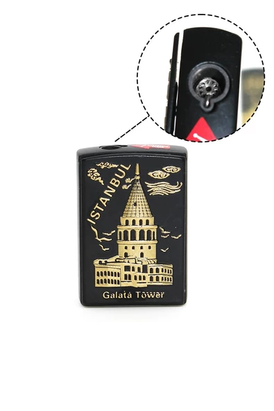 Silvio Monetti Siyah Gazlı Çakmak Smc3024Mr001 - Resim 2