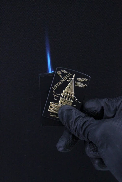 Silvio Monetti Siyah Gazlı Çakmak Smc3024Mr001 - Resim 3