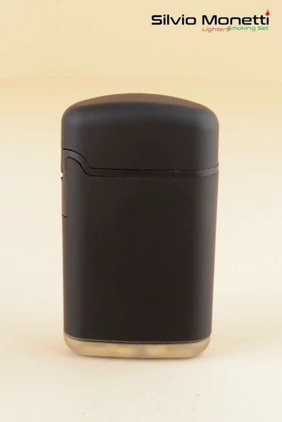 Silvio Monetti Siyah Gazlı Çakmak Smc3061Pr001 - 2