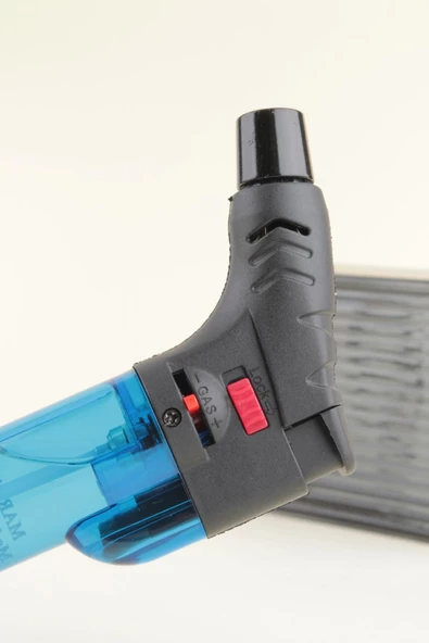 Silvio Monetti Mavi Gazlı Torch Pürmüz Çakmak SMC040PR02 - Resim 3