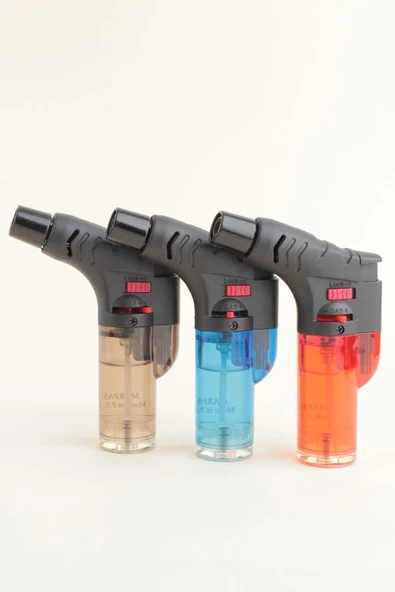 Silvio Monetti Turuncu Gazlı Torch Pürmüz Çakmak SMC040PR01 - Resim 7