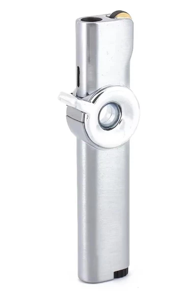 Silvio Monetti Gümüş Gazlı Torch Pürmüz Çakmak SMC454MR03 - Resim 2