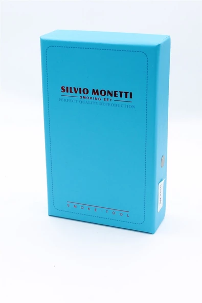 Silvio Monetti Siyah Gazlı Torch Pürmüz Çakmak SMC454MR01 - 6
