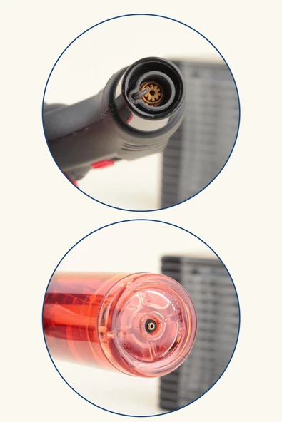 Silvio Monetti Turuncu Gazlı Torch Pürmüz Çakmak SMC040PR01 - Resim 6