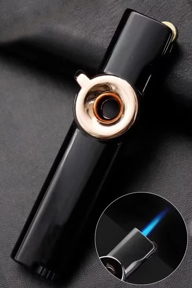 Silvio Monetti Siyah Gazlı Torch Pürmüz Çakmak SMC454MR01