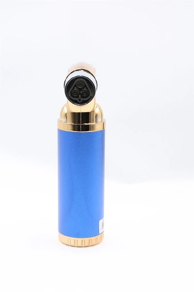 Silvio Monetti Mavi Gazlı Torch Pürmüz Çakmak SMC507MR02 - Resim 2