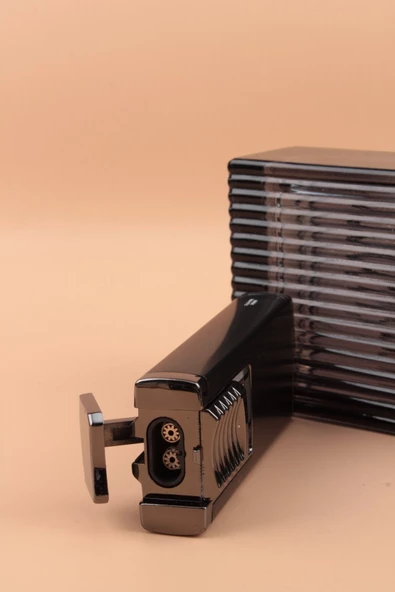 Silvio Monetti 2 Torch Gazlı Çakmak - SMCK617MR04 - Resim 2