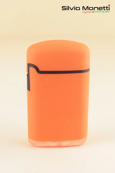 Silvio Monetti Turuncu Gazlı Çakmak SMC3061PR005 - Resim 2
