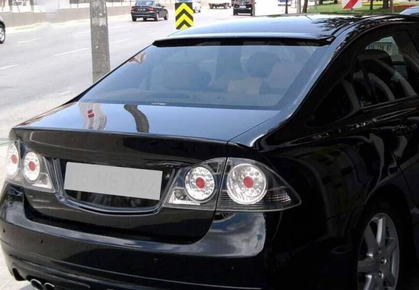 Honda Civic 2006-2011 Fd6 Arka Cam Üstü Spoiler Pianoblack