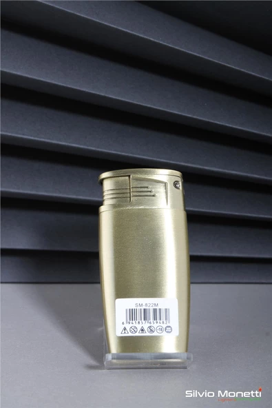 Silvio Monetti Bronz Özel Tasarım Gazlı Çakmak 24CSM822MR03 - Resim 2