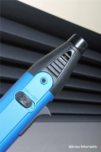 Silvio Monetti Mavi Özel Tasarım Pürmüz Gazlı Çakmak 24CSM907PR01 - Resim 4