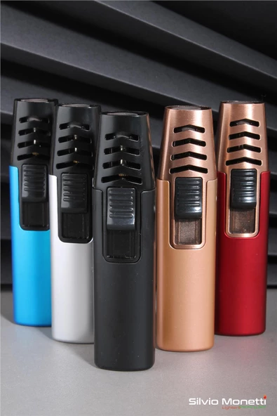 Silvio Monetti Kırmızı Özel Tasarım Pürmüz Gazlı Çakmak 24CSM843MR04 - Resim 3