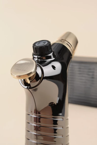 Silvio Monetti Güçlü Çift Çıkışlı Siyah Ayarlanabilir Pürmüz 24CSM693MR03 - Resim 7