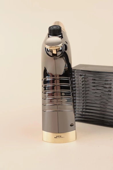 Silvio Monetti Güçlü Çift Çıkışlı Siyah Ayarlanabilir Pürmüz 24CSM693MR03 - Resim 3