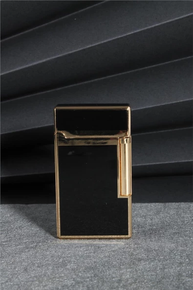 Silvio Monetti  Siyah Renk Kapaklı Pürmüz Gazlı Çakmak  24CSM899TR02 - Resim 3