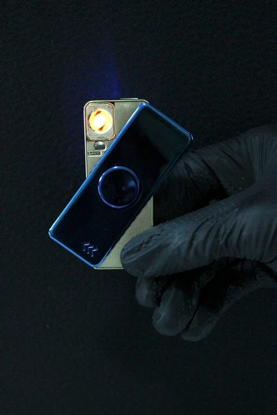 Silvio Monetti Mavi Şarjlı Usb Çakmak SMC414USR003 - Resim 6