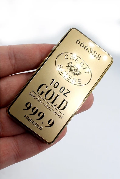 Silvio Monetti Altın Renk Altın Görünümlü USB Şarjlı Çakmak SMC530USBR1 - Resim 6