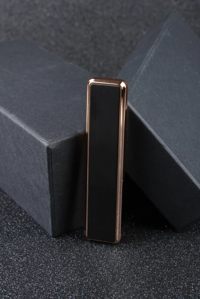 By Marine Siyah Şarjlı Alevsiz Kızaklı Usb Çakmak BYSMC401R002 - Resim 2