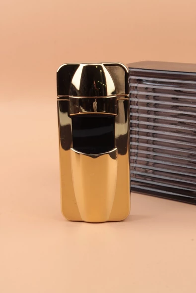 Silvio Monetti Elektronik Göstergeli Lazerli Dokunmatik Şarjlı Çakmak - SMCK677USBR03 ürün görseli 1