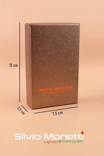 Silvio Monetti Özel Tasarım Elektronik ve Torch Gazlı ve Şarjlı Çakmak - SMCK632MR03 - 4