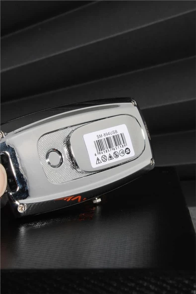 Silvio Monetti  Altın Renk Saatli Anahtarlık Usb Şarjlı Çakmak  24CSM894USBR02 - 6