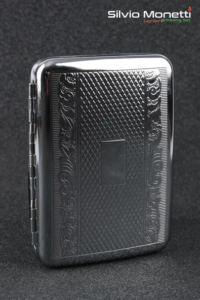 Silvio Monetti Desenli Metal Sigara Tabakası SMTBKCB007R2 ürün görseli