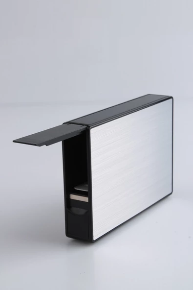 Silvio Monetti USB Şarjlı Çakmaklı Mentollü Sigara Tabakası - TBKMENTOLR02 - 4