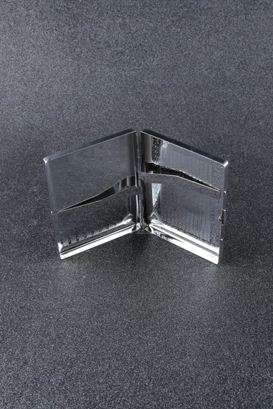 Silvio Monetti Desenli Metal Sigara Tabakası SMTBKCB005R2 - Resim 6