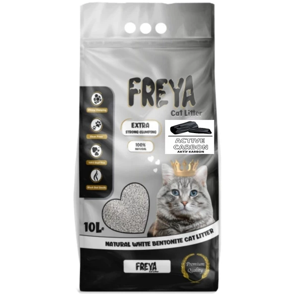 FREYA KEDİ KUMU AKTİF KARBON 10 LT