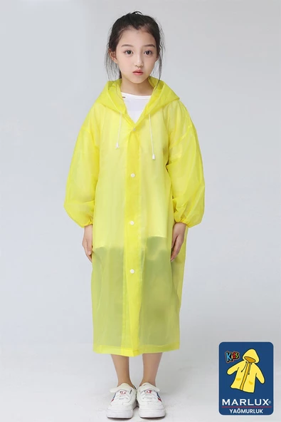 Marlux Sarı Çocuk Yağmurluk MARCYGM002 - 3