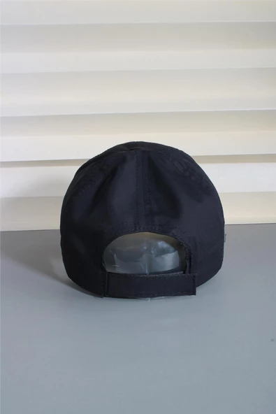 Cappello Siyah Spor Şapka Unisex Arkası Cırtlı Ayarlanabilir 24SAPKADUZ - 3