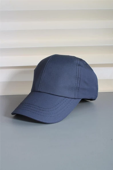 Cappello Açık Lacivert Spor Şapka Unisex Arkası Cırtlı Ayarlanabilir 24SAPKADUZ