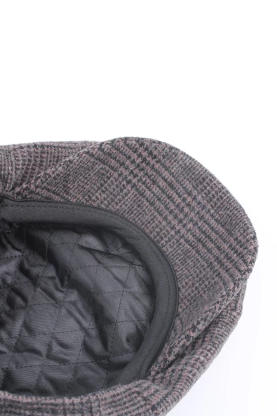 İngiliz Kasket Model Kaşe Şapka Kiremit CAPKSKTR03 - 4