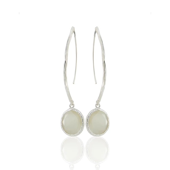 Kadir Jewellery Gümüş Kaplama Vintage Küpe -El İşçiliği Ve Hipoalerjenik Küpe - Resim 5