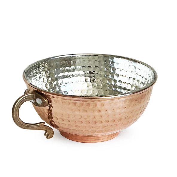 Shark Anatolia Pınarbaşı Bakır Ayran Tası - 5