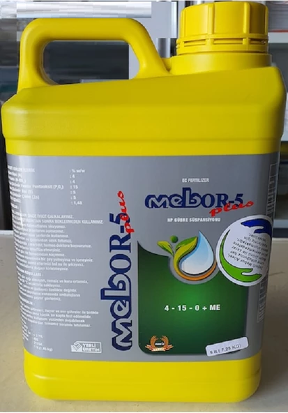 Mebor 5 Plus 5 Litre - 4-15-0 + 5 Bor (B) + 5 Çinko (Zn)