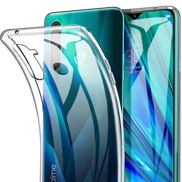 Realme 6 Kılıf Zore Süper Silikon Kapak