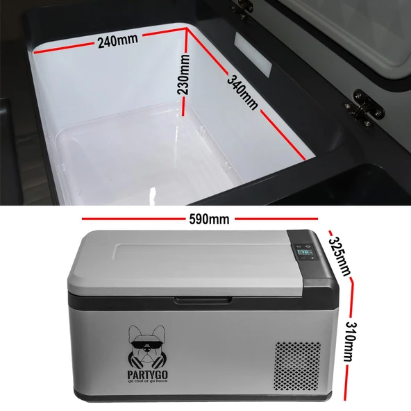 Parago Pg21 12/24Volt 21 Litre Kompresörlü Oto Buzdolabı - 8