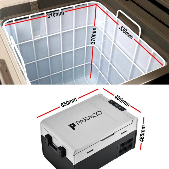 Parago Pg45 12/24Volt 45 Litre Outdoor Kompresörlü Oto Buzdolabı - 9